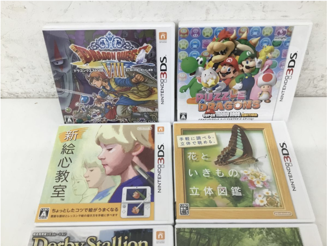 【買取実績】Nintendo 任天堂 3DS ソフト 7本セット - 2