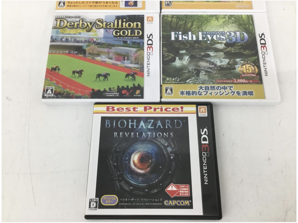 【買取実績】Nintendo 任天堂 3DS ソフト 7本セット - 3