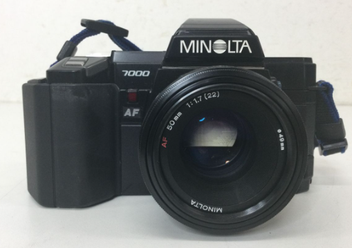 【買取実績】大阪府藤井寺市 MINOLTA α-7000 フィルムカメラ AF 50mm F1.7・ZOOM 35-70mm F4 レンズセット - 2
