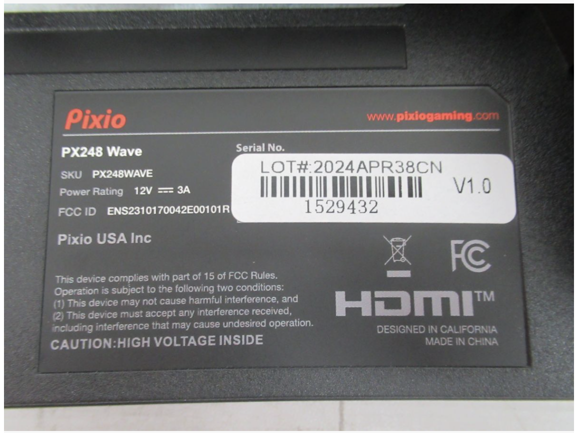 【買取実績】Pixio（ピクシオ）PX248 WAVE ゲーミングモニター 23.8インチ（ノングレア／LED） - 4