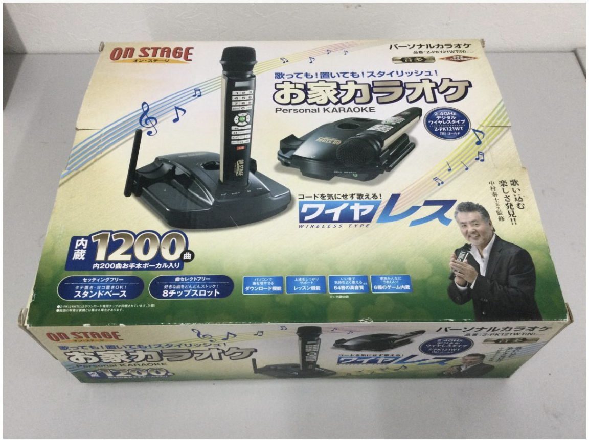 【買取実績】ON STAGE（オンステージ）パーソナルカラオケ Z-PK121WT-N ワイヤレス お家カラオケ - 3