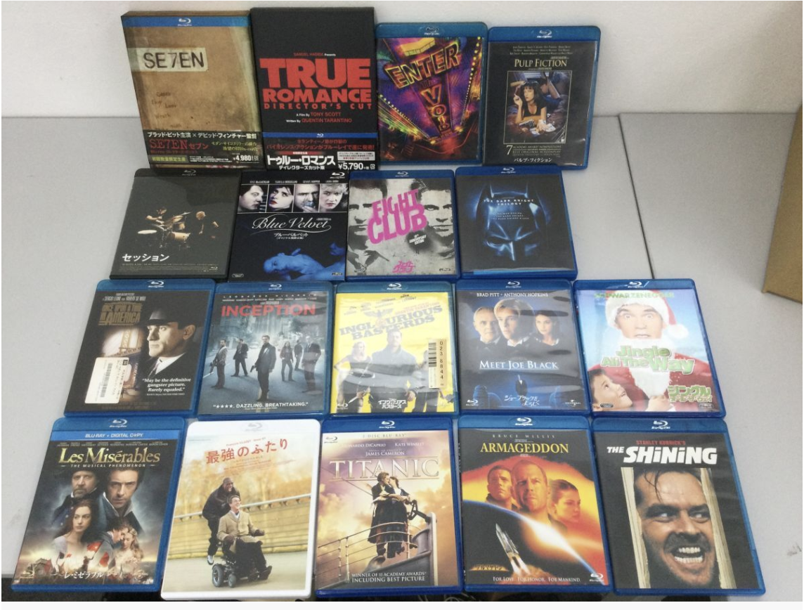 【買取実績】【Blu-rayまとめ】レ・ミゼラブル / 最強のふたり / アルマゲドン / シャイニング / トゥルーロマンス / セブン 他 - 2