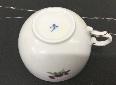 【買取実績】大阪府藤井寺市 FÜRSTENBERG（フュルステンベルグ）花柄金彩 カップ＆ソーサー W-GERMANY - 2