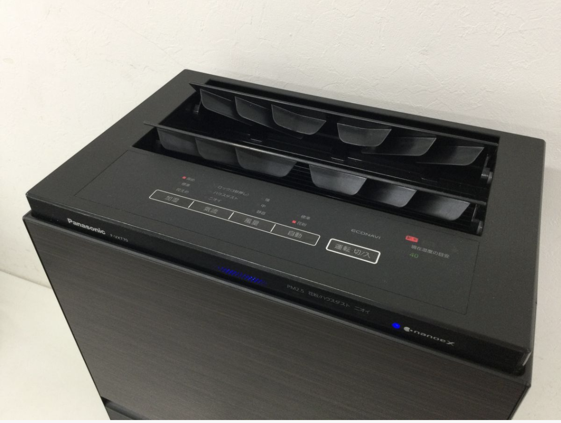 【買取実績】Panasonic（パナソニック）加湿空気清浄機 F-VXT70-K ナノイーX搭載 ブラック 2020年製 - 2