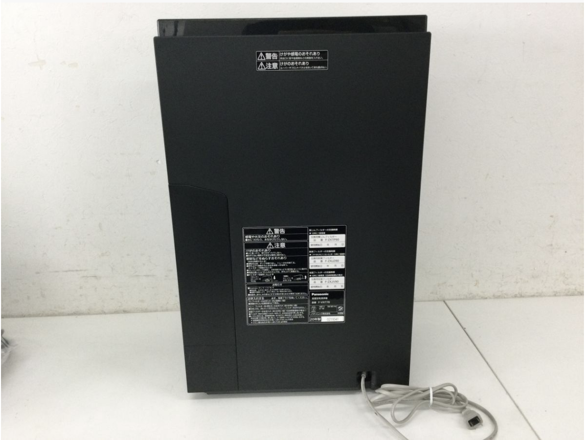 【買取実績】Panasonic（パナソニック）加湿空気清浄機 F-VXT70-K ナノイーX搭載 ブラック 2020年製 - 3