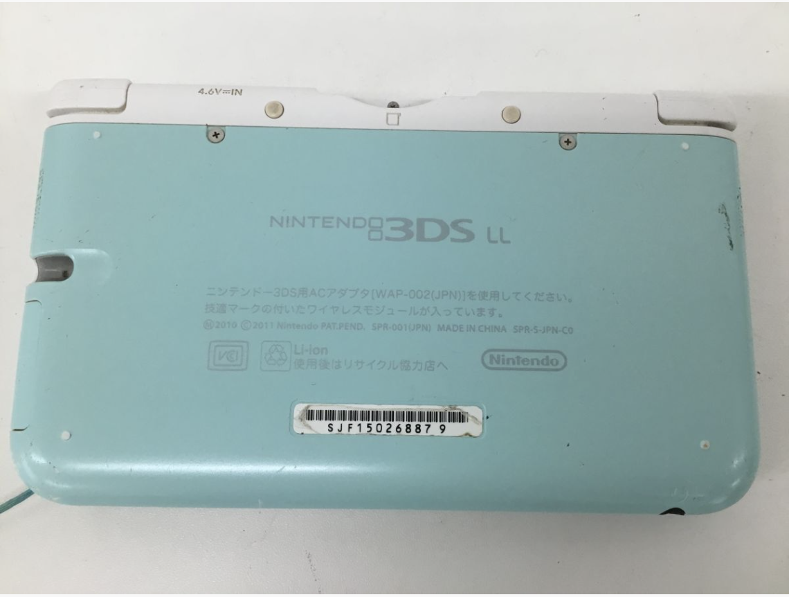 【買取実績】Nintendo（任天堂）3DS LL 本体 SPR-001 ミントグリーン - 3