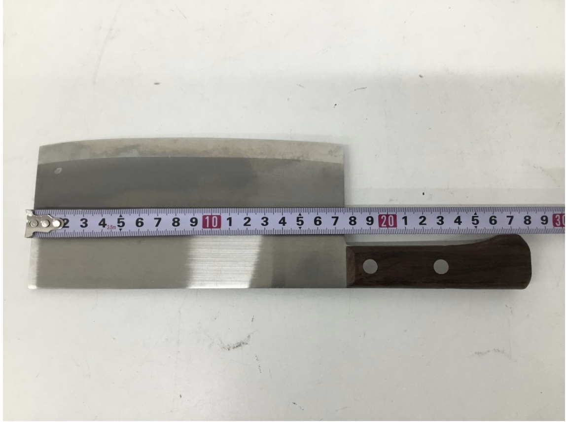 【買取実績】刀秀 中華包丁 日本製 刃渡り17.5cm / 全長28cm 包丁ほか 計4本セット - 3