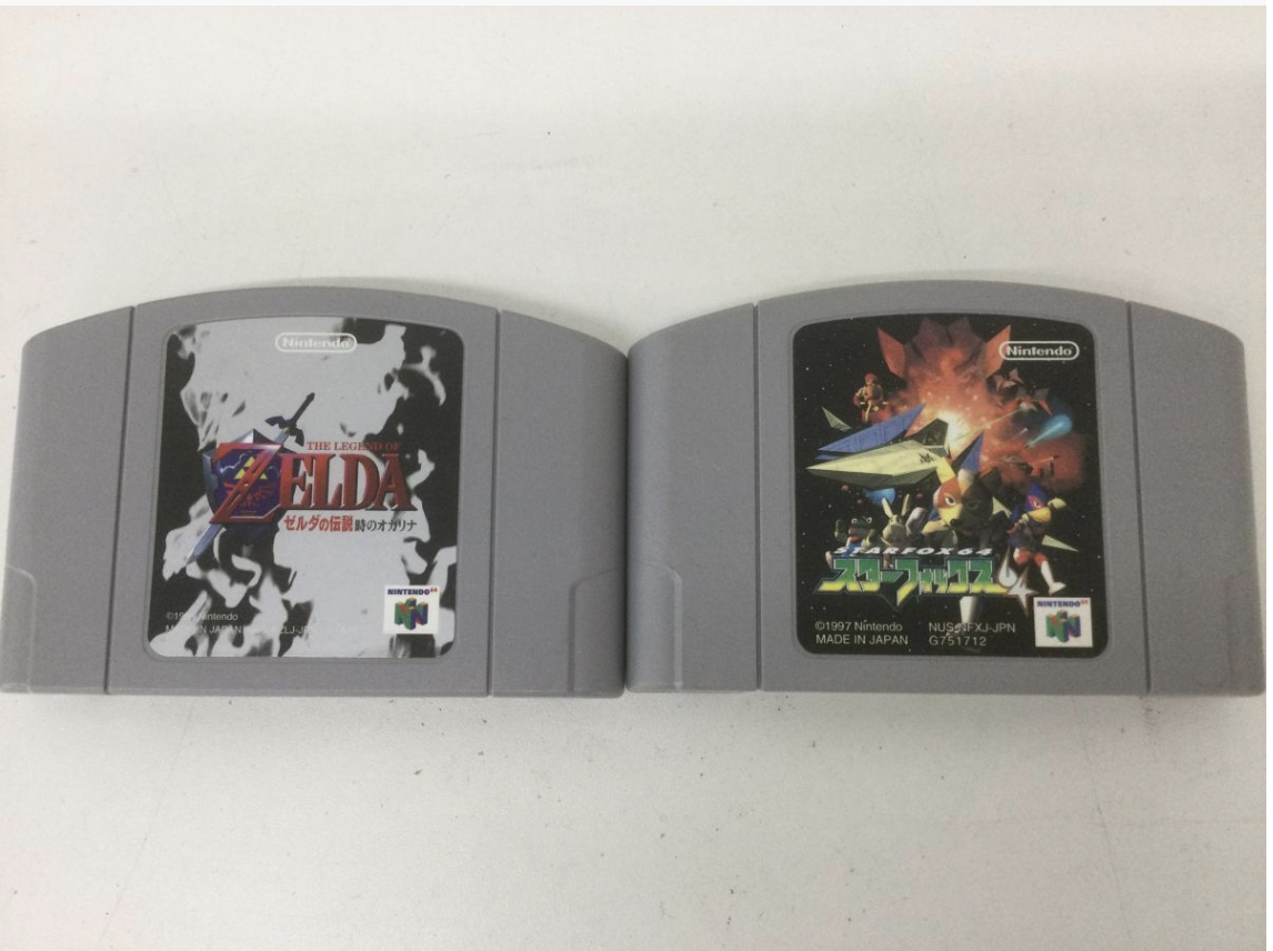 【買取実績】Nintendo（任天堂）ニンテンドー64 本体 NUS-001(JPN) / ソフト「ゼルダの伝説 時のオカリナ」「スターフォックス」セット - 5