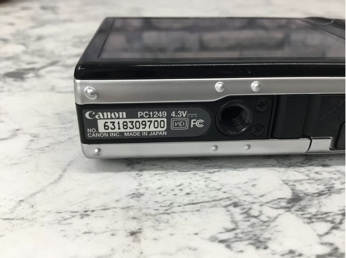 【買取実績】Canon（キャノン）IXY DIGITAL 910IS（PC1249）コンパクトデジタルカメラ / 専用ケース付き シルバー - 4