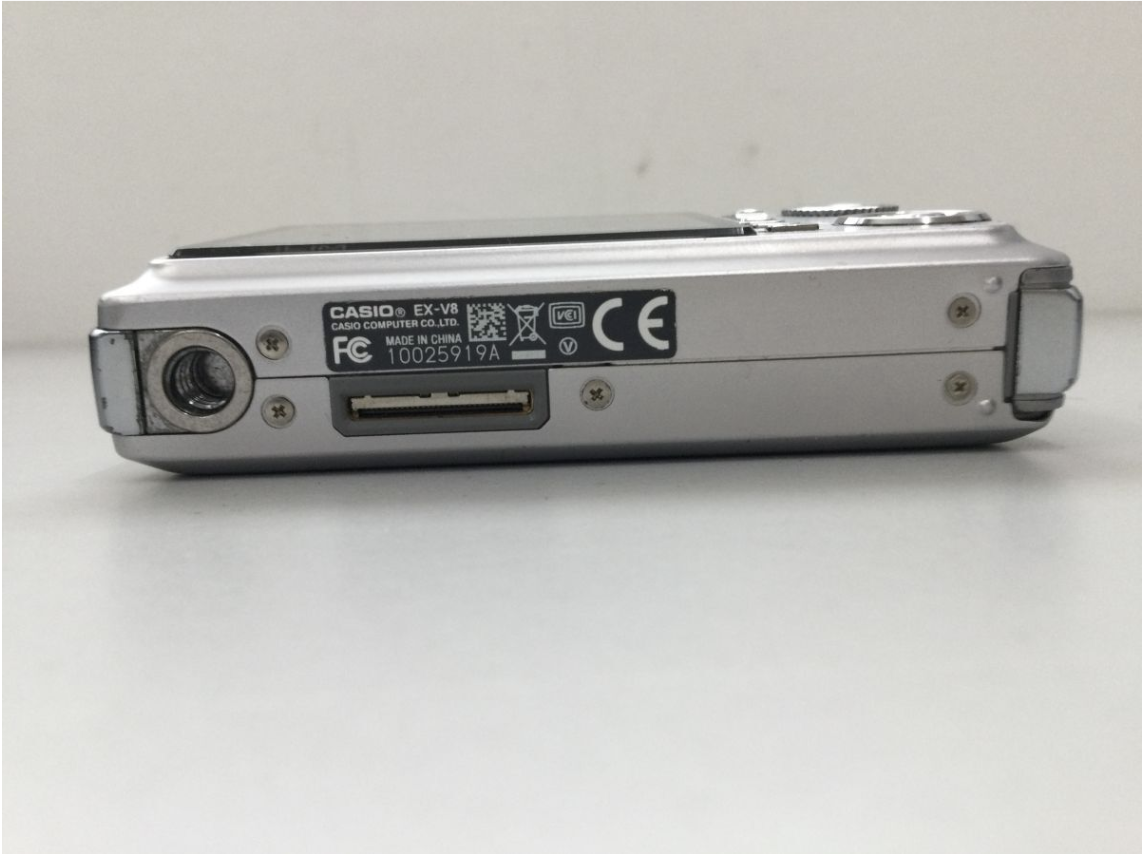 【買取実績】CASIO（カシオ）EXILIM（エクシリム）EX-V8 コンパクトデジタルカメラ シルバー / 取扱説明書付き - 3