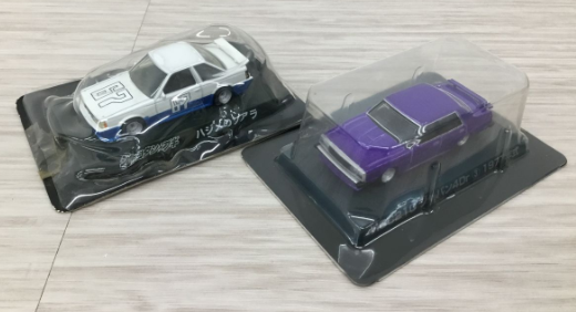 【買取実績】大阪府羽曳野市 グラチャンコレクション ミニカー 未開封8点セット（HGC210 ジャパン4Dr／GC110 ケンメリ／アキラのZ ほか） - 2