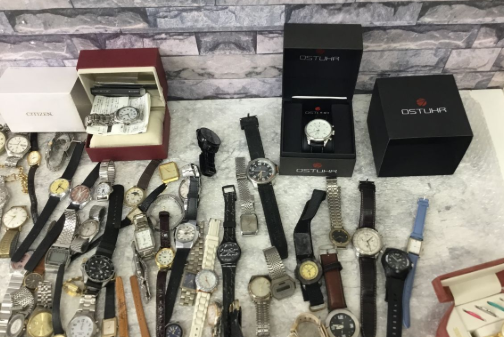 【買取実績】大阪府富田林市 メンズ・レディース腕時計 まとめ 約8.1kg（SEIKO・CITIZEN・CASIO・SWISS MADE 他） - 2