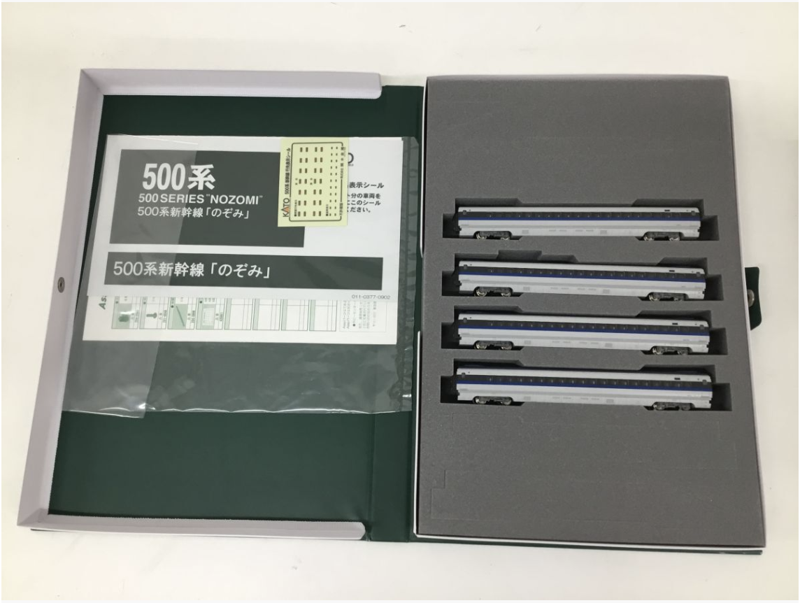 【買取実績】KATO（カトー）Nゲージ 鉄道模型  500系新幹線 のぞみ 基本・増結セット（10-511 / 10-512）12両フル編成 - 2