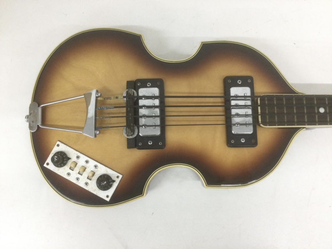 【買取実績】Greco（グレコ）バイオリンベース / エレキベース  弦楽器 日本製 / ハードケース付き - 2