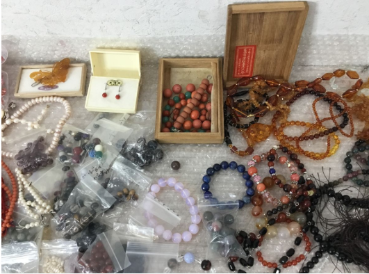 【買取実績】大阪府高石市 イミテーションアクセサリーまとめ（約5.5㎏／ネックレス・ブレスレット・パール・トルコ石風 他） - 3