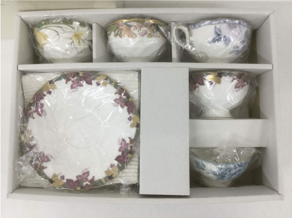 【買取実績】Hoya Crystal（ホヤ クリスタル）  カップ＆ソーサー / ガラスコップ まとめセット - 2