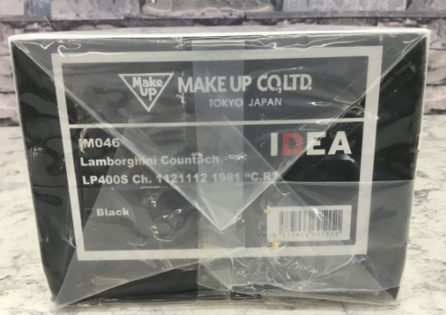【買取実績】大阪府泉南市 MAKE UP IDEA 1/18 ランボルギーニ カウンタック LP400S（Ch.1121112／1981年式／ブラック） - 2