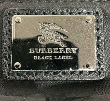 【買取実績】大阪府泉南市 BURBERRY BLACK LABEL（バーバリーブラックレーベル）ナイロン ウエストバッグ／ボディバッグ ブラック - 3