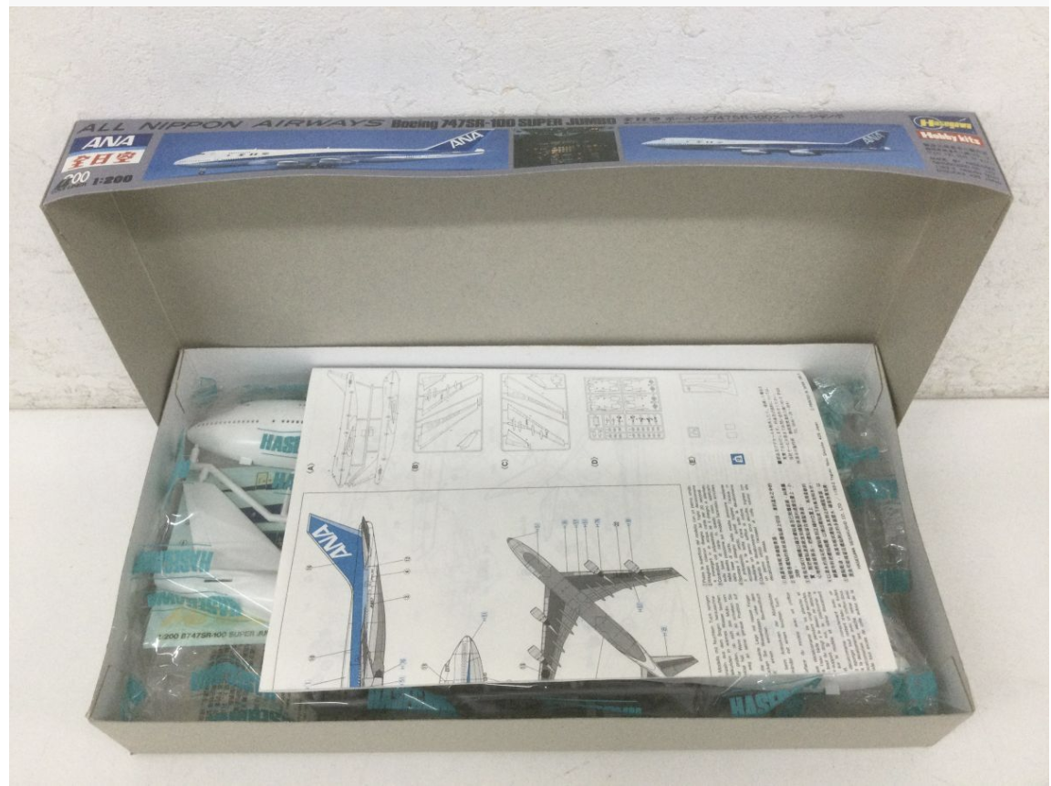 【買取実績】Hasegawa（ハセガワ）1/200  Boeing 747 SR-100 スーパージャンボ 全日空（ANA） プラモデル - 2