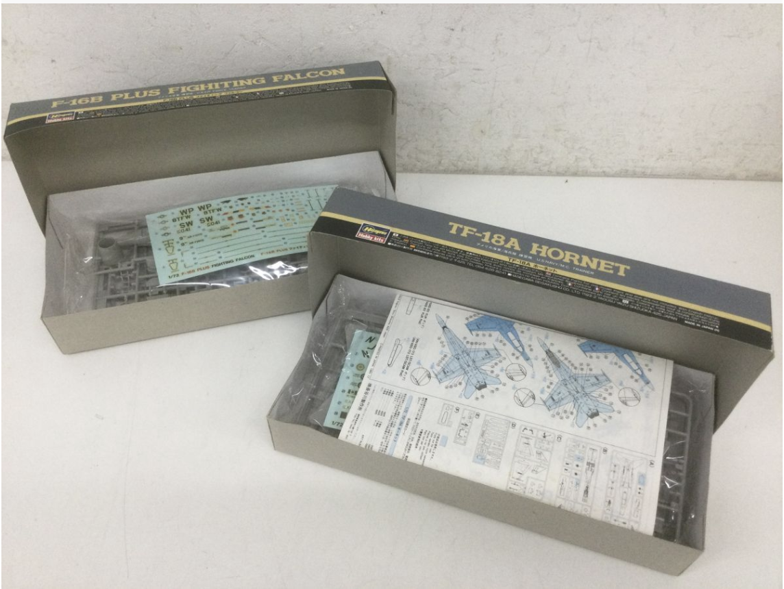 【買取実績】Hasegawa（ハセガワ）  F-16B ファイティングファルコン / TF-18A ホーネット プラモデル まとめセット - 2