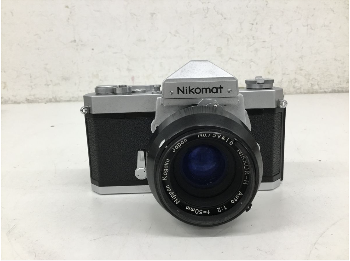 【買取実績】Nikon（ニコン）Nikomat  NIKKOR-H 1:2 f=50mm レンズ付き 一眼レフフィルムカメラ / ケース付き - 2