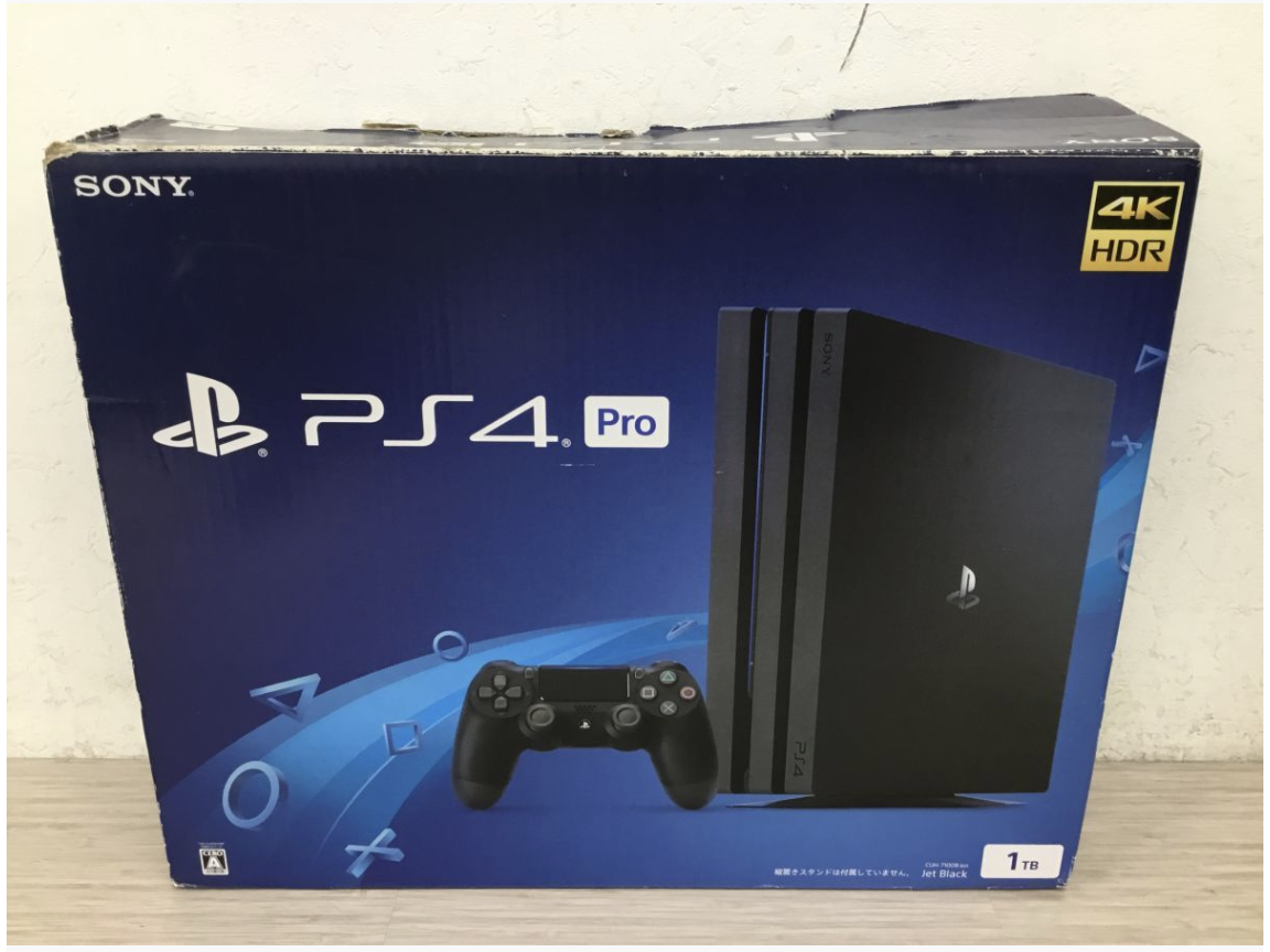 【買取実績】SONY（ソニー）PlayStation4 Pro CUH-7100B  本体 / ジェットブラック / 1TB / 取扱説明書・元箱付き - 2