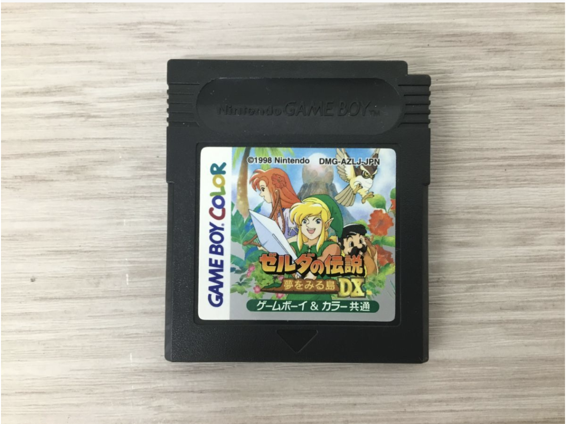 【買取実績】Nintendo（任天堂）GAME BOY COLOR  ゼルダの伝説 夢を見る島DX（元箱・取扱説明書付き） - 2