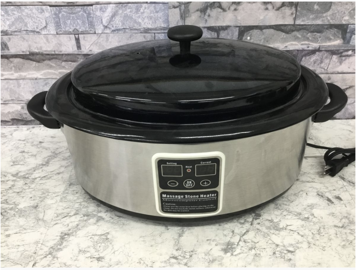 【買取実績】Massage Stone Heater（マッサージ ストーン ウォーマー）  6 Quart / 2020年製 / ホットストーンセット・説明書付き - 2