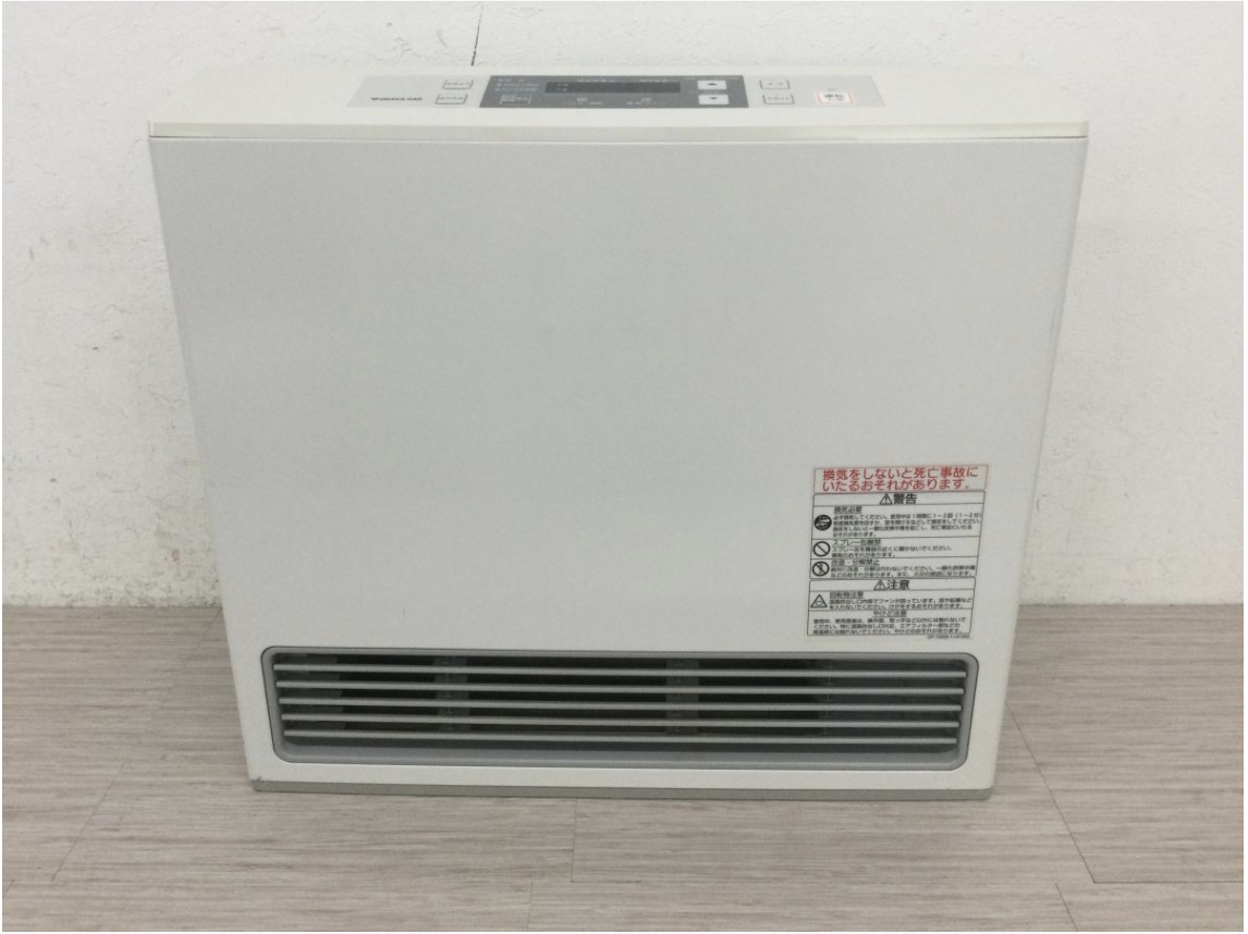 【買取実績】OSAKA GAS（大阪ガス）  ガスファンヒーター 140-9365型 / 2017年製 / 木造15畳・コンクリート21畳対応 / 元箱付き - 2