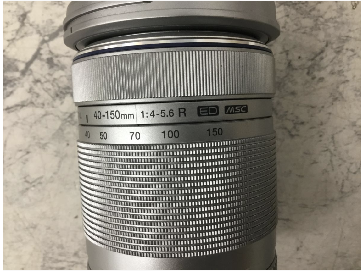 【買取実績】OLYMPUS（オリンパス）  M.ZUIKO DIGITAL 40-150mm 1:4-5.6 ED MSC 望遠レンズ（シルバー） - 3