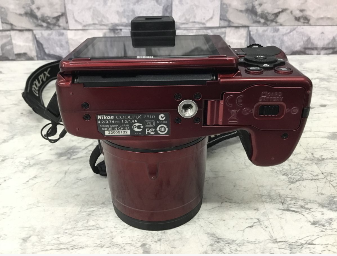 【買取実績】Nikon（ニコン）COOLPIX P510  レッド / コンパクトデジタルカメラ（デジカメ） - 2