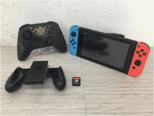 任天堂 Nintendo Switch HAC-001 本体 ペルソナ5 ソフト クラシックコントローラー ゼルダの伝説付き 東大和市 買取」