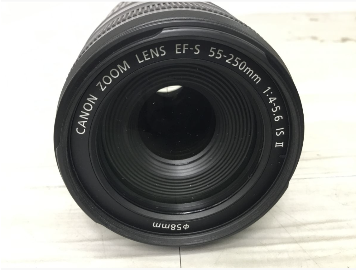 【買取実績】Canon（キャノン）ZOOM LENS EF-S 55-250mm F4-5.6 IS II 望遠ズームレンズ 一眼レフカメラ用 - 2