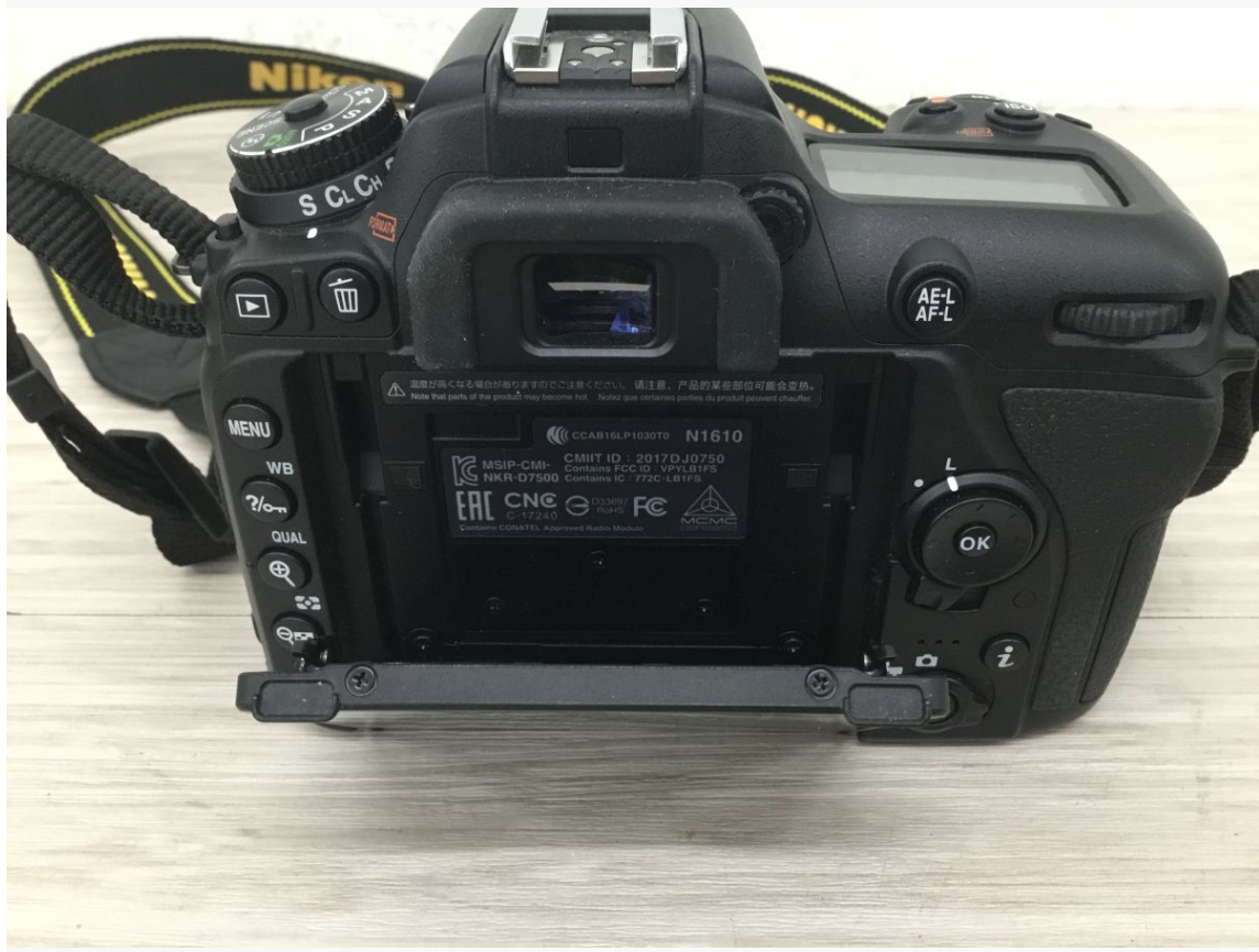 【墨田区 買取実績】Nikon（ニコン）D7500 一眼レフカメラ NIKKOR 18-140mm レンズセットをお買取しました｜デジタルカメラ高価買取ならカイトル - 3