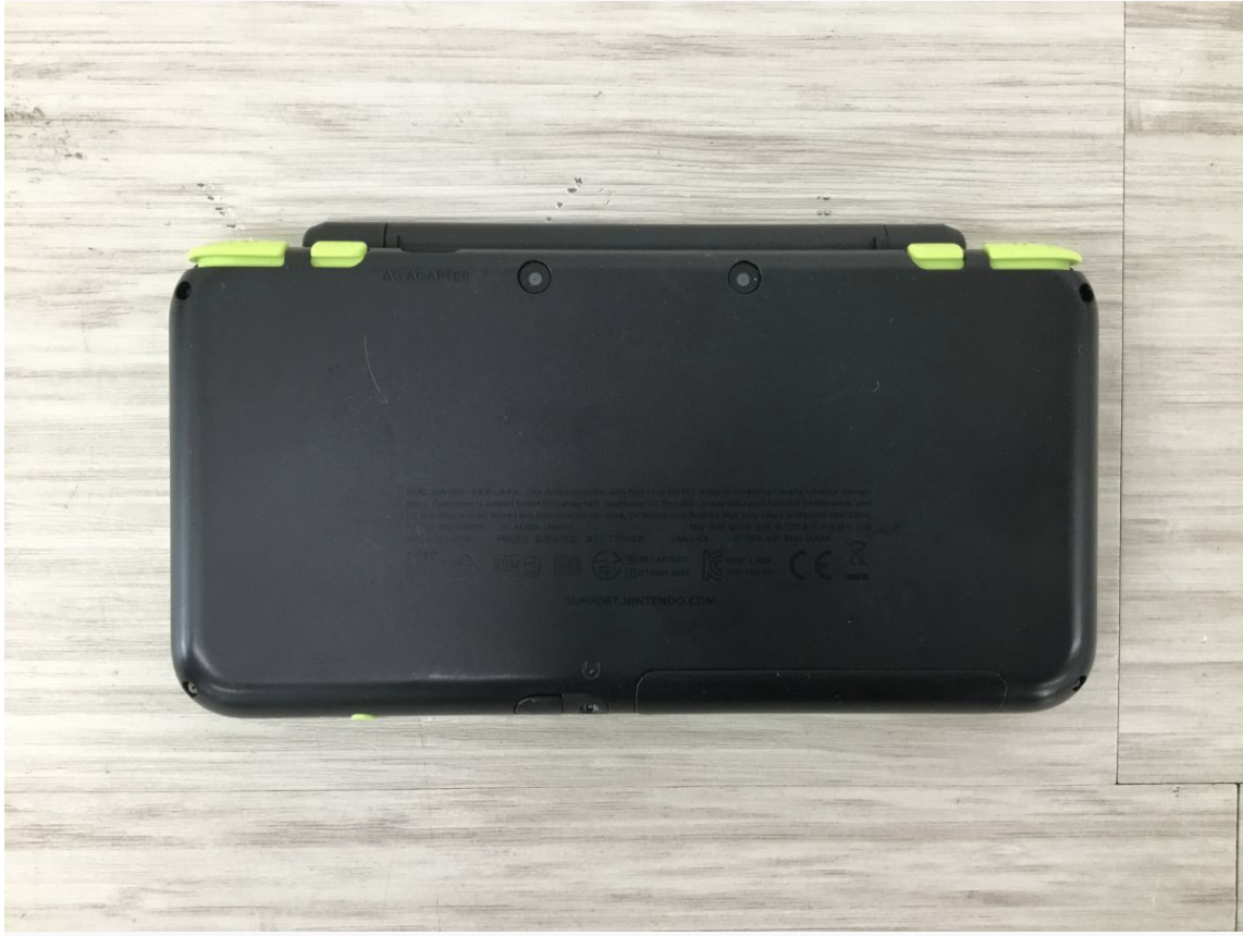 【練馬区 買取実績】【初期化済み】任天堂 New Nintendo 2DS LL JAN-001 ブラック×ライム 充電器付きをお買取しました｜ゲーム機・携帯ゲーム高価買取ならカイトル - 3