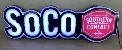 【買取実績】東京都羽村市 SOUTHERN COMFORT（サザン・カンフォート）LED看板