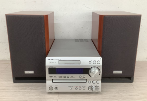 【買取実績】東京都羽村市 ONKYO（オンキョー）システムコンポ FR-UN9／D-N9（稼働品・2006年製）